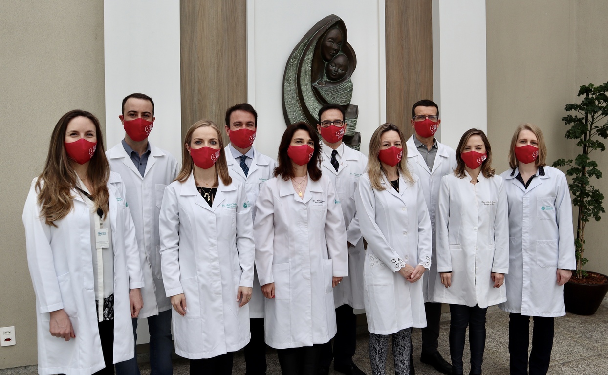 Equipe de Mastologia do Centro Integrado de Oncologia (CIO) do Hospital Mãe de Deus 